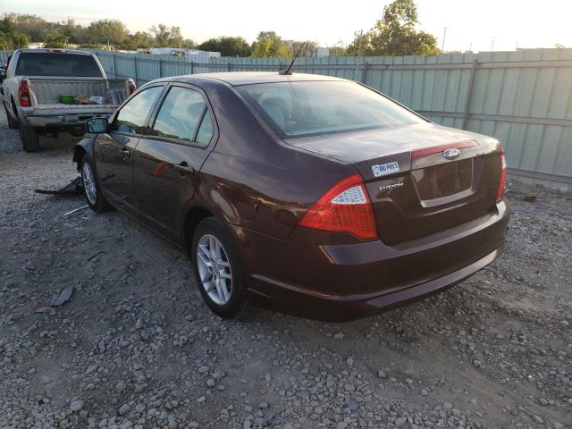 Photo 3 from auction – 2012 FORD FUSION S with VIN 3FAHP0GA1CR212929