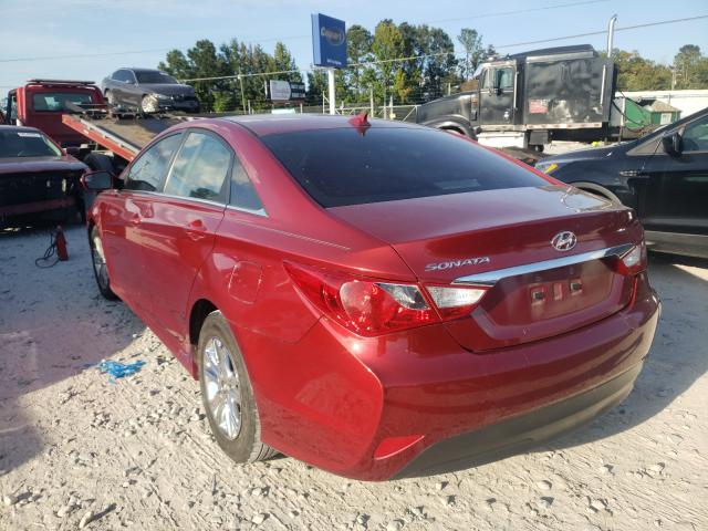 Photo 3 from auction – 2014 HYUNDAI SONATA GLS with VIN 5NPEB4AC9EH889715