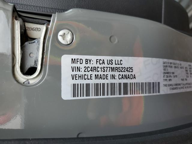 Photo 10 from auction – 2021 CHRYSLER PACIFICA H with VIN 2C4RC1S77MR522425