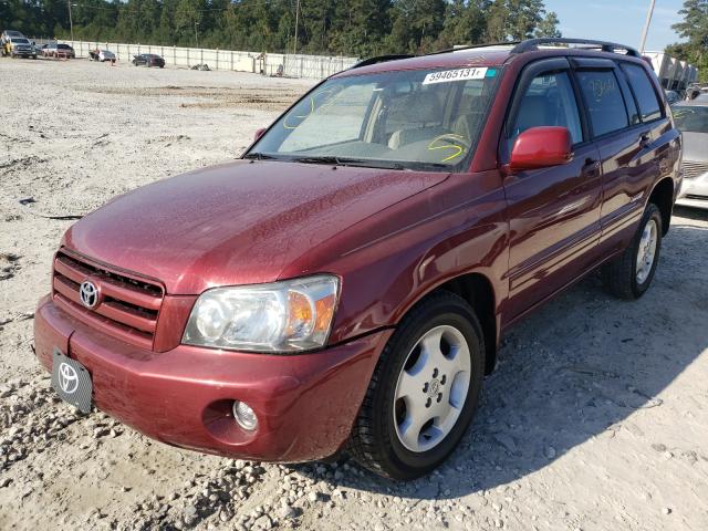 Photo 2 from auction – 2007 TOYOTA HIGHLANDER with VIN JTEEP21A770217426