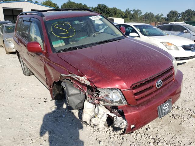 TOYOTA HIGHLANDER 2007 with VIN JTEEP21A770217426 - Photo from auction