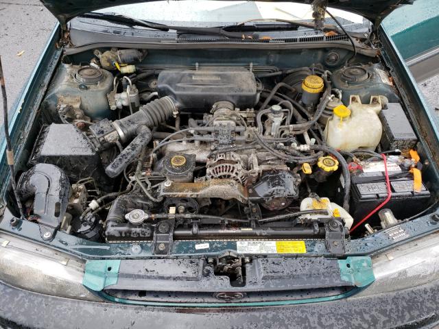 Photo 7 from auction – 1997 SUBARU IMPREZA OU with VIN JF1GF4850VH805872