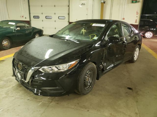Photo 2 from auction – 2021 NISSAN SENTRA S with VIN 3N1AB8BV3MY301429