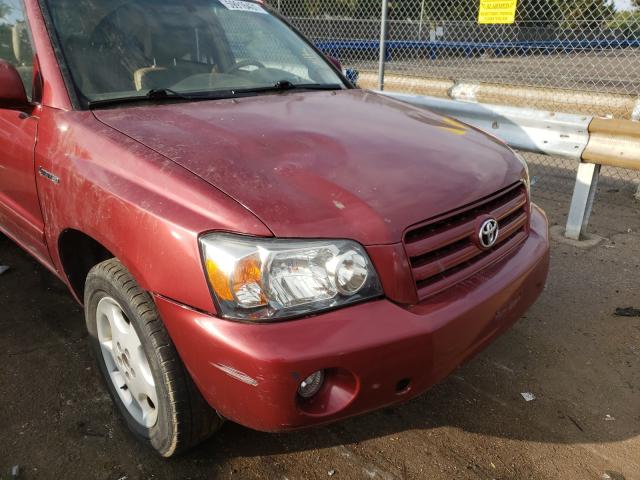 Photo 9 from auction – 2005 TOYOTA HIGHLANDER with VIN JTEDP21A050045278