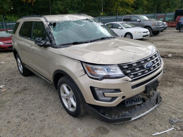 FORD EXPLORER X 2017 with VIN 1FM5K8D82HGC50336 - Photo from auction