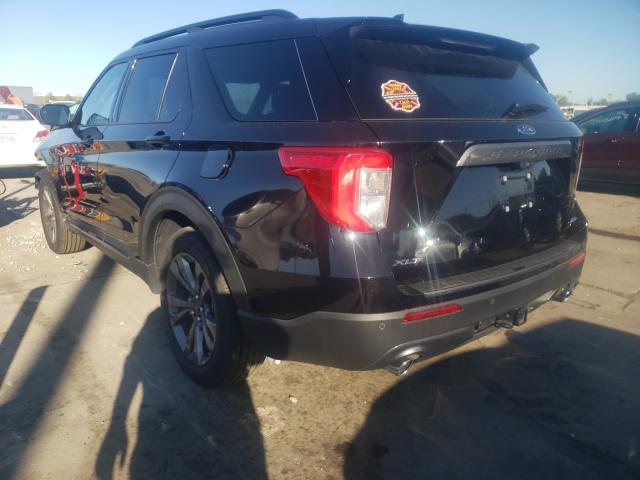 Photo 3 from auction – 2021 FORD EXPLORER X with VIN 1FMSK8DH4MGB42541