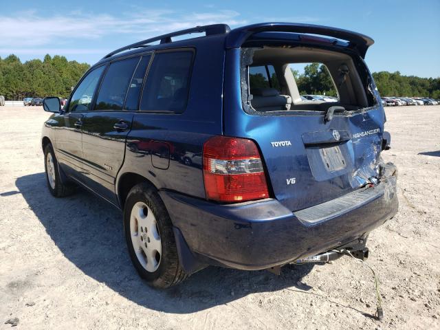 Photo 3 from auction – 2006 TOYOTA HIGHLANDER with VIN JTEDP21A860124313