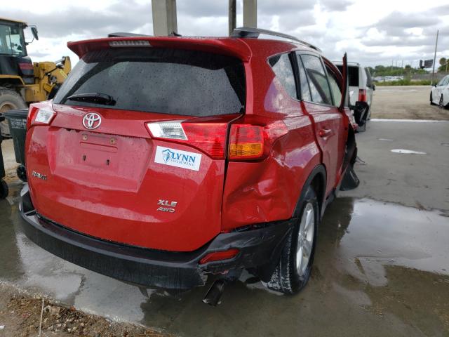 Photo 4 from auction – 2014 TOYOTA RAV4 XLE with VIN JTMRFREV7ED056418