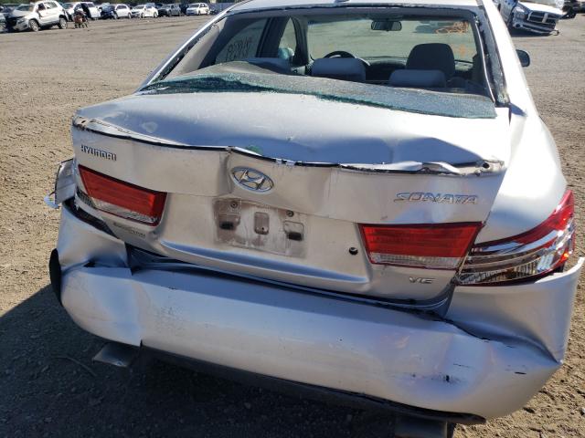 Photo 9 from auction – 2008 HYUNDAI SONATA SE with VIN 5NPEU46F18H374323