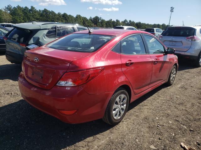 Photo 4 from auction – 2016 HYUNDAI ACCENT SE with VIN KMHCT4AEXGU956462