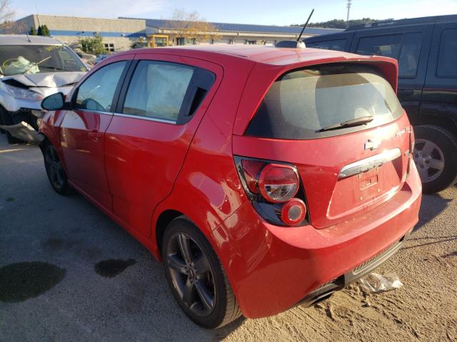 Photo 3 from auction – 2016 CHEVROLET SONIC RS with VIN 1G1JH6SB3G4135709