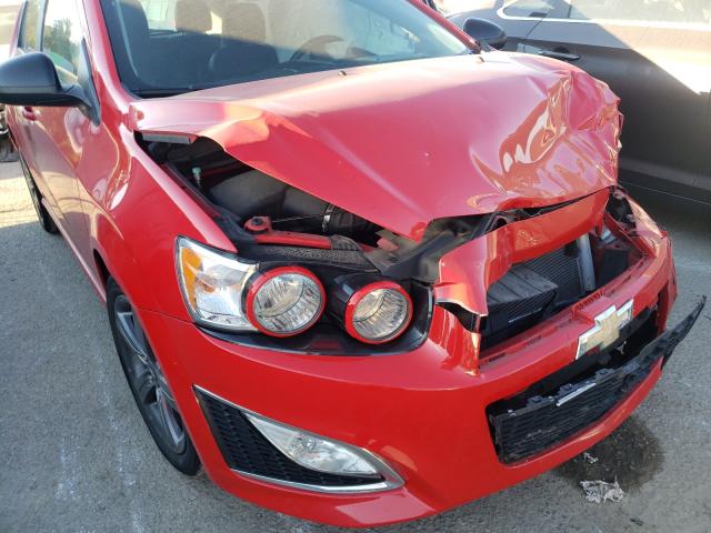 Photo 9 from auction – 2016 CHEVROLET SONIC RS with VIN 1G1JH6SB3G4135709