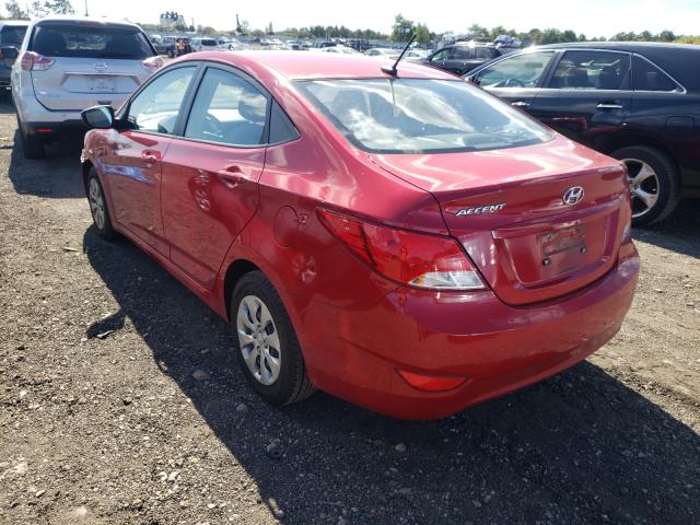 Photo 3 from auction – 2016 HYUNDAI ACCENT SE with VIN KMHCT4AEXGU956462