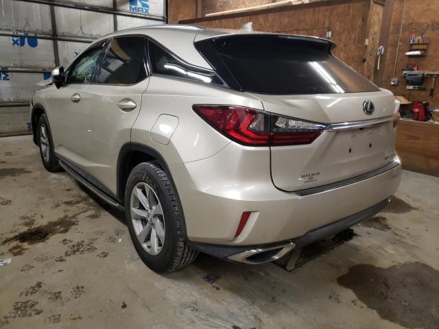 Photo 3 from auction – 2017 LEXUS RX 350 BAS with VIN 2T2BZMCA1HC072848