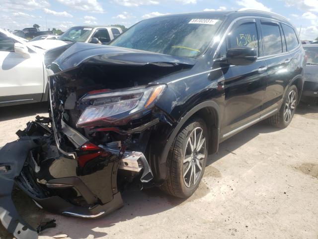 Photo 2 from auction – 2019 HONDA PILOT TOUR with VIN 5FNYF6H92KB038986