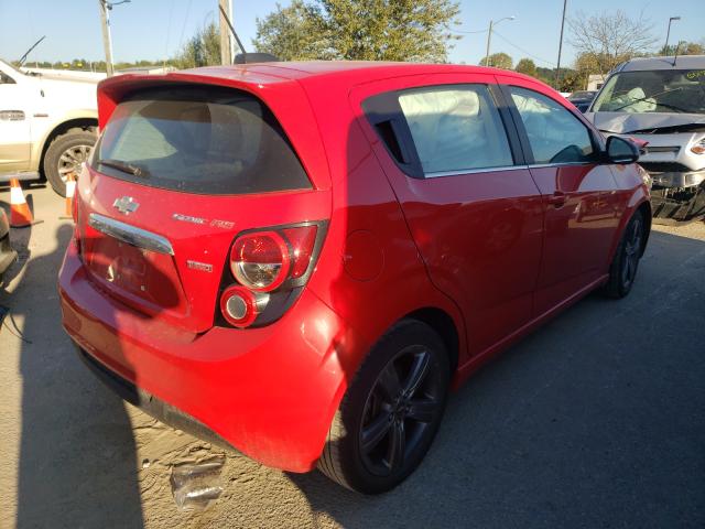 Photo 4 from auction – 2016 CHEVROLET SONIC RS with VIN 1G1JH6SB3G4135709