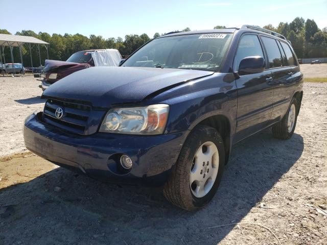 Photo 2 from auction – 2006 TOYOTA HIGHLANDER with VIN JTEDP21A860124313
