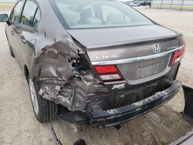 Photo 9 from auction – 2014 HONDA CIVIC LX with VIN 19XFB2F50EE024977