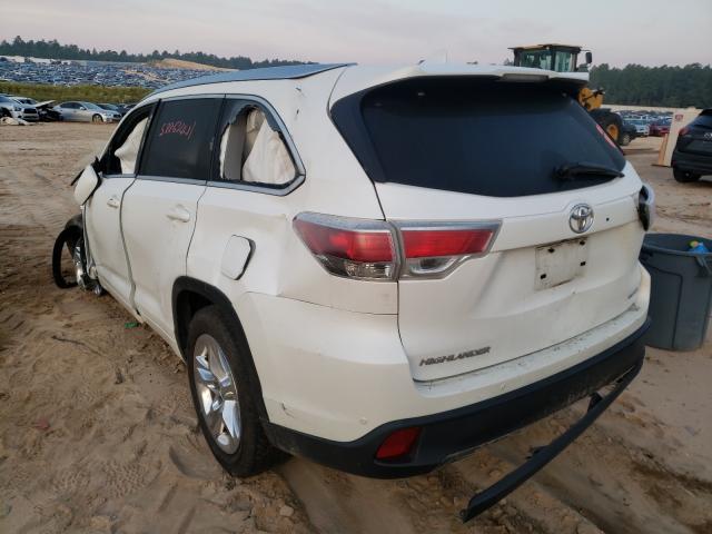 Photo 3 from auction – 2016 TOYOTA HIGHLANDER with VIN 5TDYKRFH2GS133347