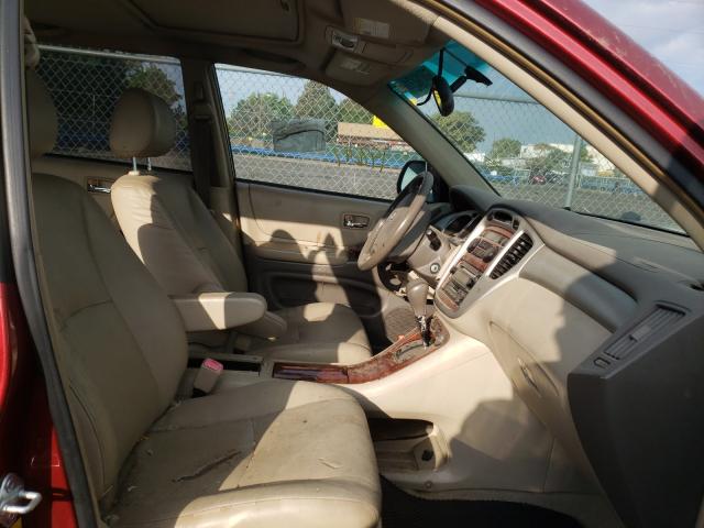 Photo 5 from auction – 2005 TOYOTA HIGHLANDER with VIN JTEDP21A050045278