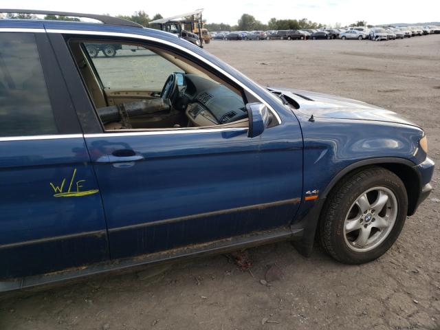 Photo 9 from auction – 2001 BMW X5 4.4I with VIN WBAFB33591LH09801