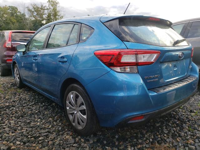 Photo 3 from auction – 2018 SUBARU IMPREZA with VIN 4S3GTAA66J3735256