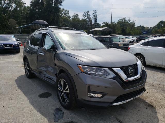 NISSAN ROGUE S 2018 with VIN 5N1AT2MT6JC709636 - Photo from auction