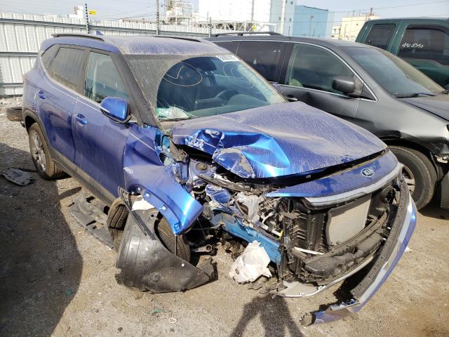 Photo 1 from auction – 2021 KIA SELTOS S with VIN KNDEUCAA1M7228671