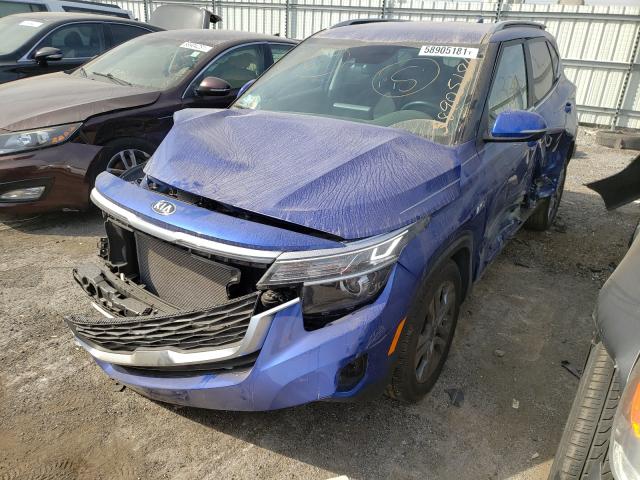 Photo 2 from auction – 2021 KIA SELTOS S with VIN KNDEUCAA1M7228671