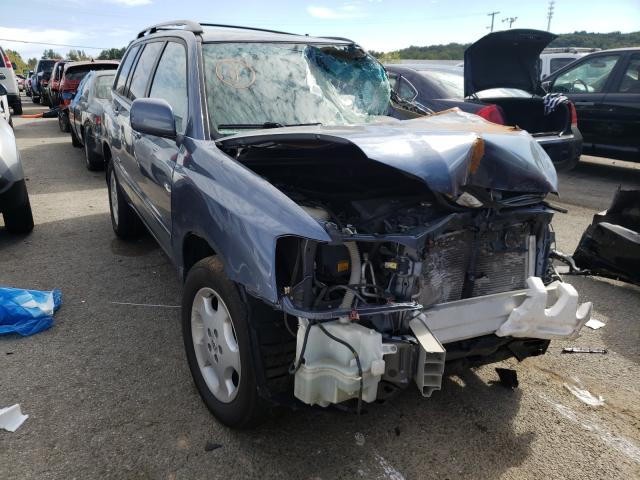 TOYOTA HIGHLANDER 2007 with VIN JTEEP21A070202430 - Photo from auction