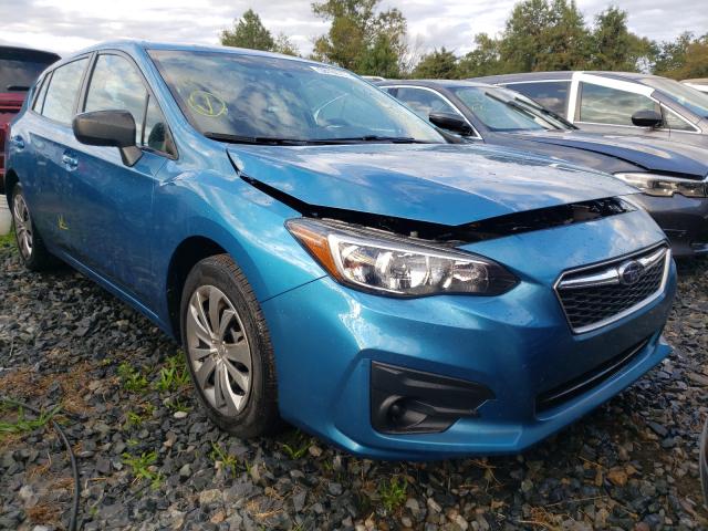SUBARU IMPREZA 2018 with VIN 4S3GTAA66J3735256 - Photo from auction