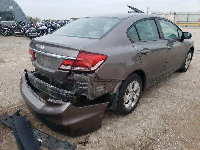 Photo 4 from auction – 2014 HONDA CIVIC LX with VIN 19XFB2F50EE024977