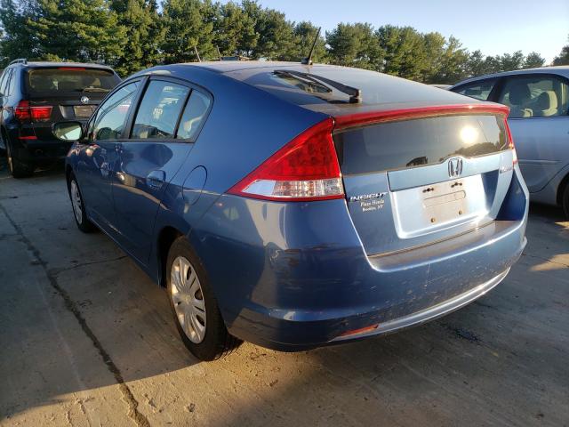 Photo 3 from auction – 2010 HONDA INSIGHT LX with VIN JHMZE2H50AS036957