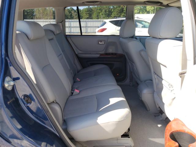 Photo 6 from auction – 2006 TOYOTA HIGHLANDER with VIN JTEDP21A860124313