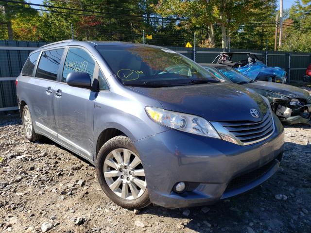 TOYOTA SIENNA XLE 2016 with VIN 5TDDK3DC4GS138956 - Photo from auction