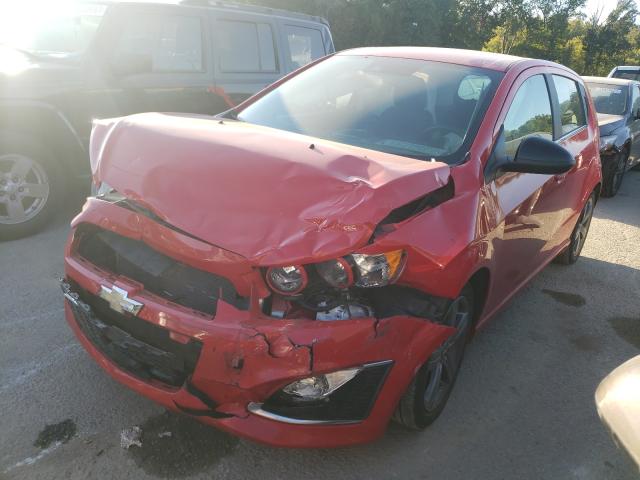 Photo 2 from auction – 2016 CHEVROLET SONIC RS with VIN 1G1JH6SB3G4135709