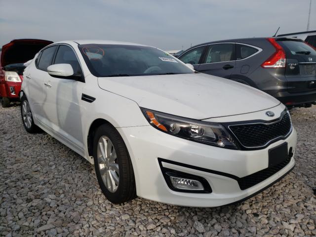 KIA OPTIMA LX 2014 with VIN 5XXGM4A72EG350483 - Photo from auction