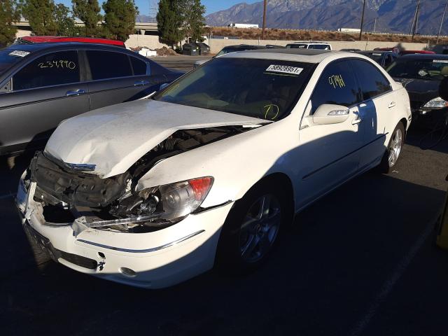 Photo 2 from auction – 2005 ACURA RL with VIN JH4KB16565C002691