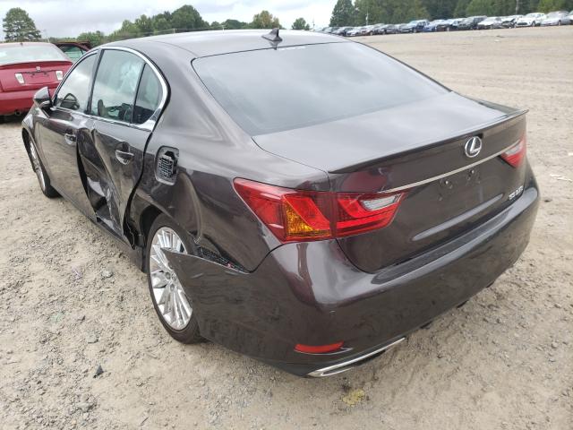 Photo 3 from auction – 2013 LEXUS GS 350 with VIN JTHBE1BL5D5008691