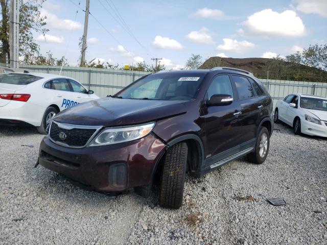 Photo 2 from auction – 2014 KIA SORENTO LX with VIN 5XYKTDA75EG426223