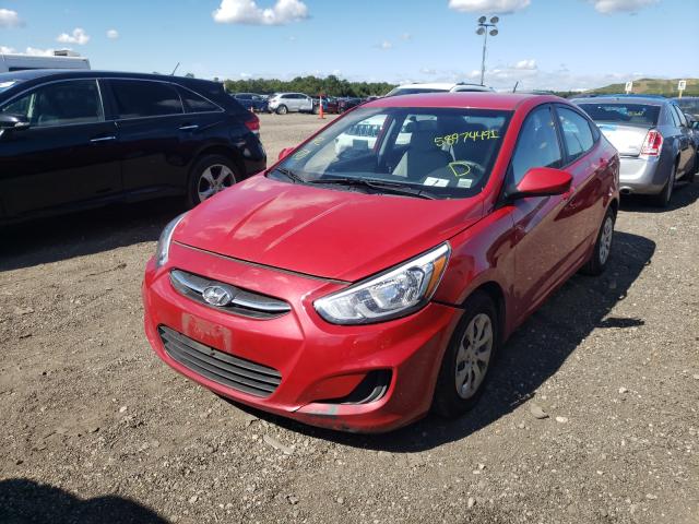 Photo 2 from auction – 2016 HYUNDAI ACCENT SE with VIN KMHCT4AEXGU956462