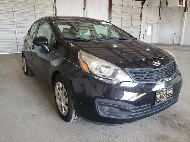 KIA RIO LX 2015 with VIN KNADM4A34F6457001 - Photo from auction