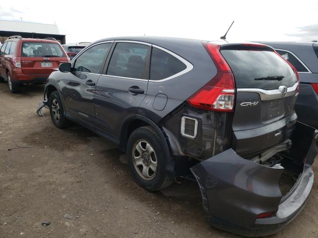 Photo 3 from auction – 2015 HONDA CR-V LX with VIN 5J6RM4H32FL088245