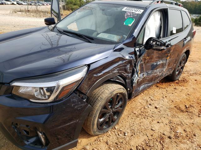 Photo 9 from auction – 2020 SUBARU FORESTER S with VIN JF2SKARC6LH473155