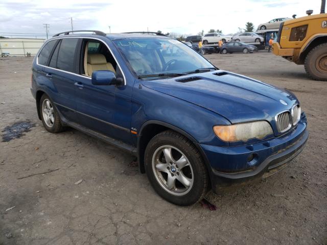 BMW X5 4.4I 2001 with VIN WBAFB33591LH09801 - Photo from auction