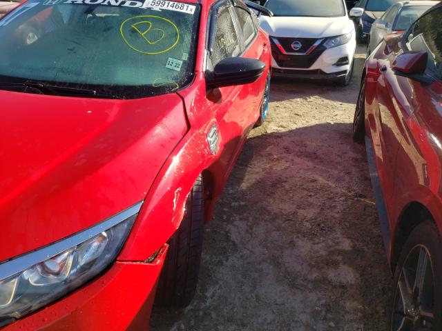 Photo 2 from auction – 2018 HONDA CIVIC LX with VIN 2HGFC2F57JH511624
