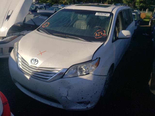 Photo 2 from auction – 2013 TOYOTA SIENNA XLE with VIN 5TDDK3DC9DS068480