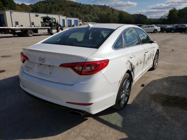 Photo 4 from auction – 2017 HYUNDAI SONATA SE with VIN 5NPE24AFXHH594038