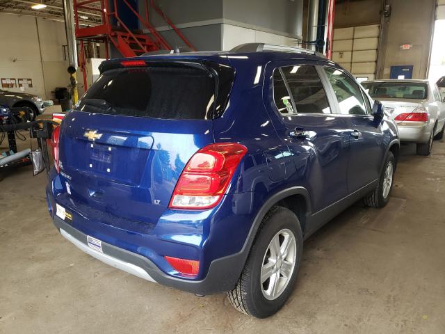Photo 4 from auction – 2017 CHEVROLET TRAX 1LT with VIN 3GNCJPSB5HL214831