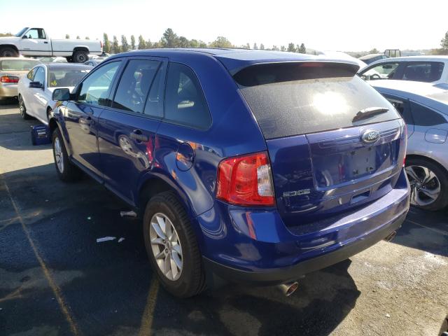 Photo 3 from auction – 2014 FORD EDGE SE with VIN 2FMDK3GC8EBA18857